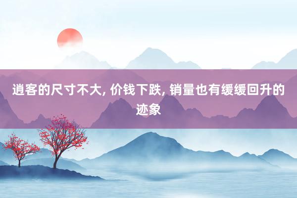 逍客的尺寸不大, 价钱下跌, 销量也有缓缓回升的迹象